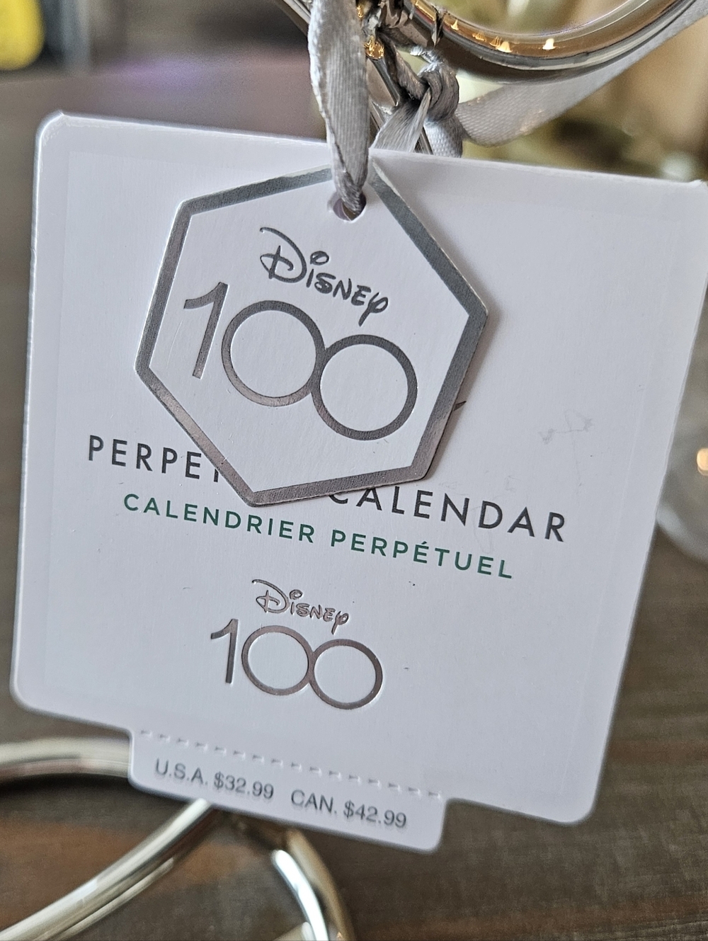 Hallmark Disney 100 Perpetual Calendar New - Picture 3 of 3